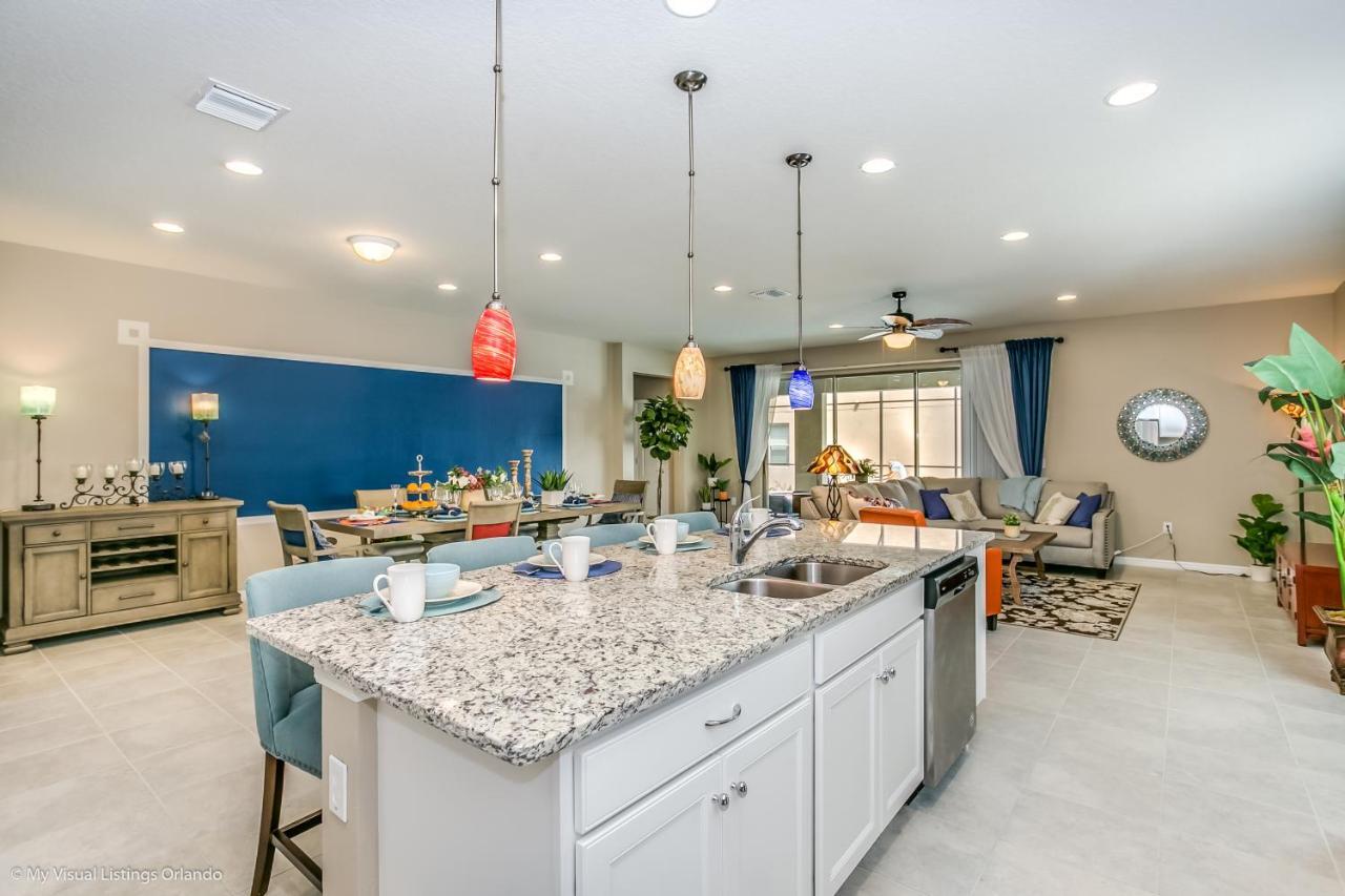 8 Bedroom, 6 Bathroom Upscale Villa Near All The Fun In Kissimmee Eksteriør billede